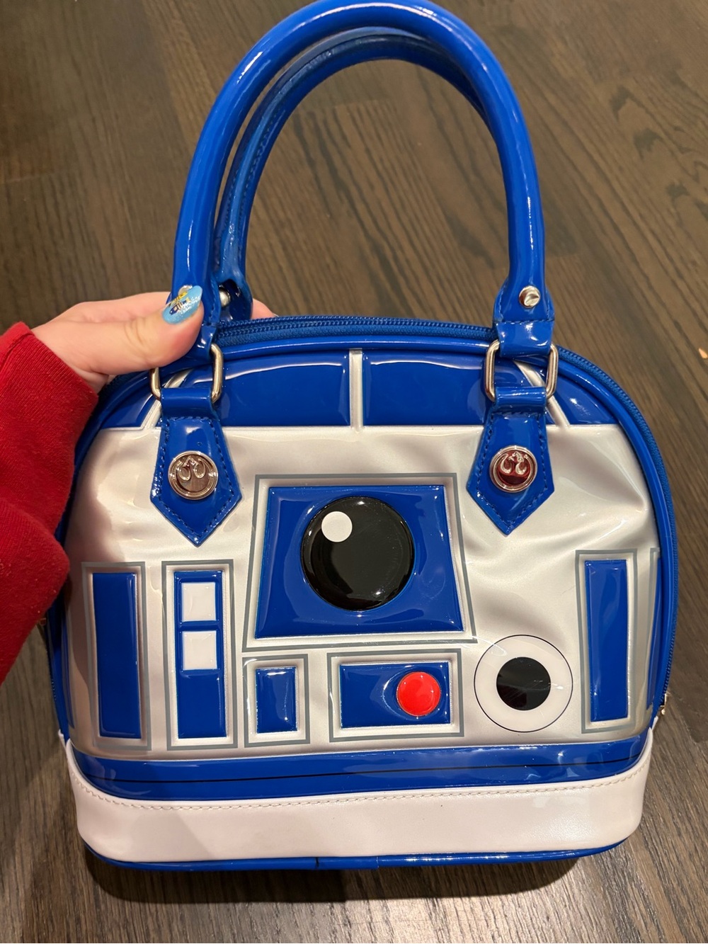 *RARE* Original 2016 R2D2 Dome Loungefly Purse - Original Heart Logo